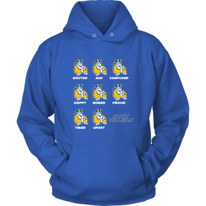 Foothillers: Excited Sad Confused - Unisex Hoodie