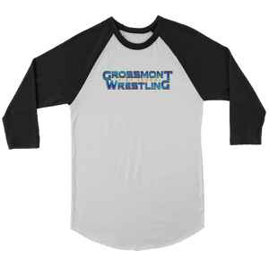 Grossmont Wrestling: Thor Design - Canvas Unisex 3/4 Raglan