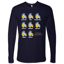 Foothillers: Excited Sad Confused - Next Level Mens Long Sleeve