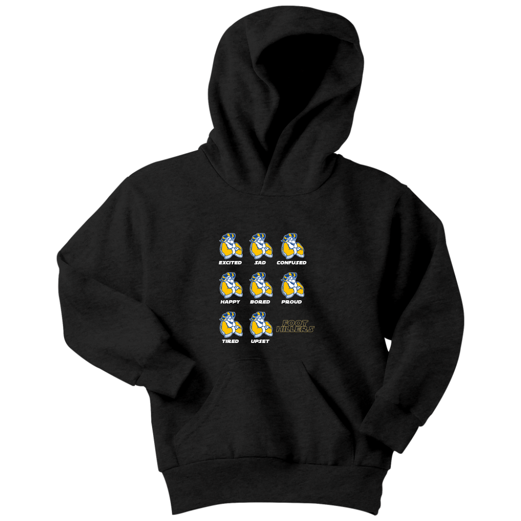 Foothillers: Excited Sad Confused - Youth Hoodie