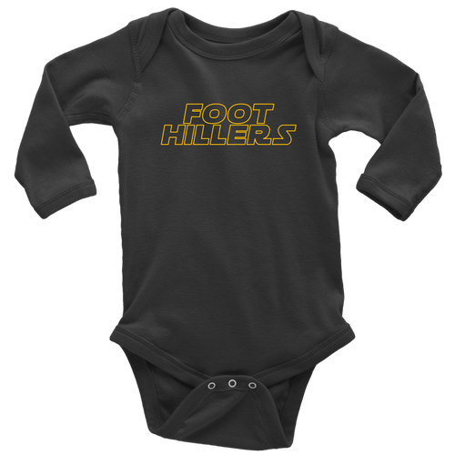 Foothillers: StarWars Design - Long Sleeve Baby Bodysuit