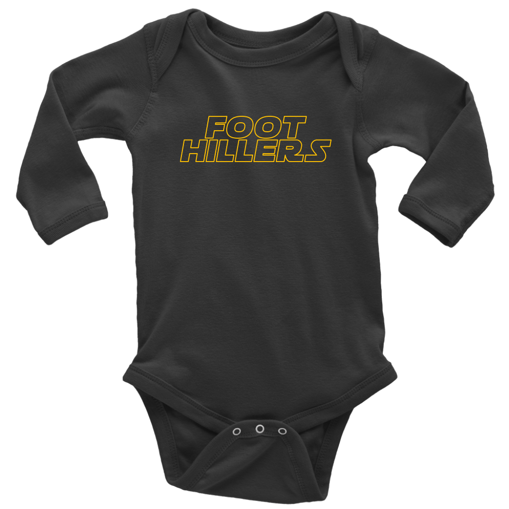 Foothillers: StarWars Design - Long Sleeve Baby Bodysuit